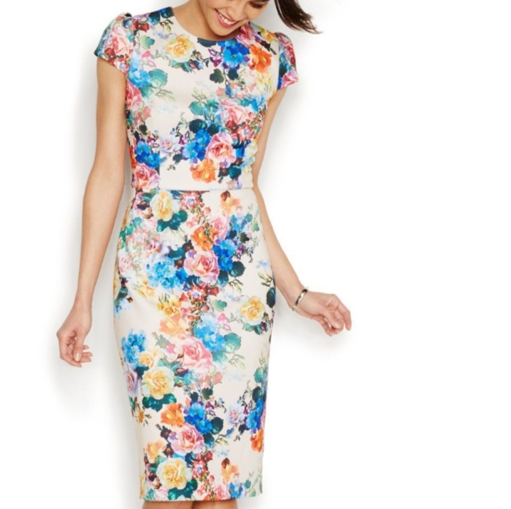 Betsy Johnson Floral Dress